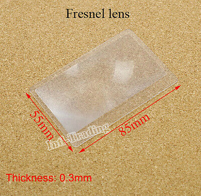 Bulk Selling- Lot Of 20pcs Credit Card Size 3x Magnifier Magnifying Fresnel Lens