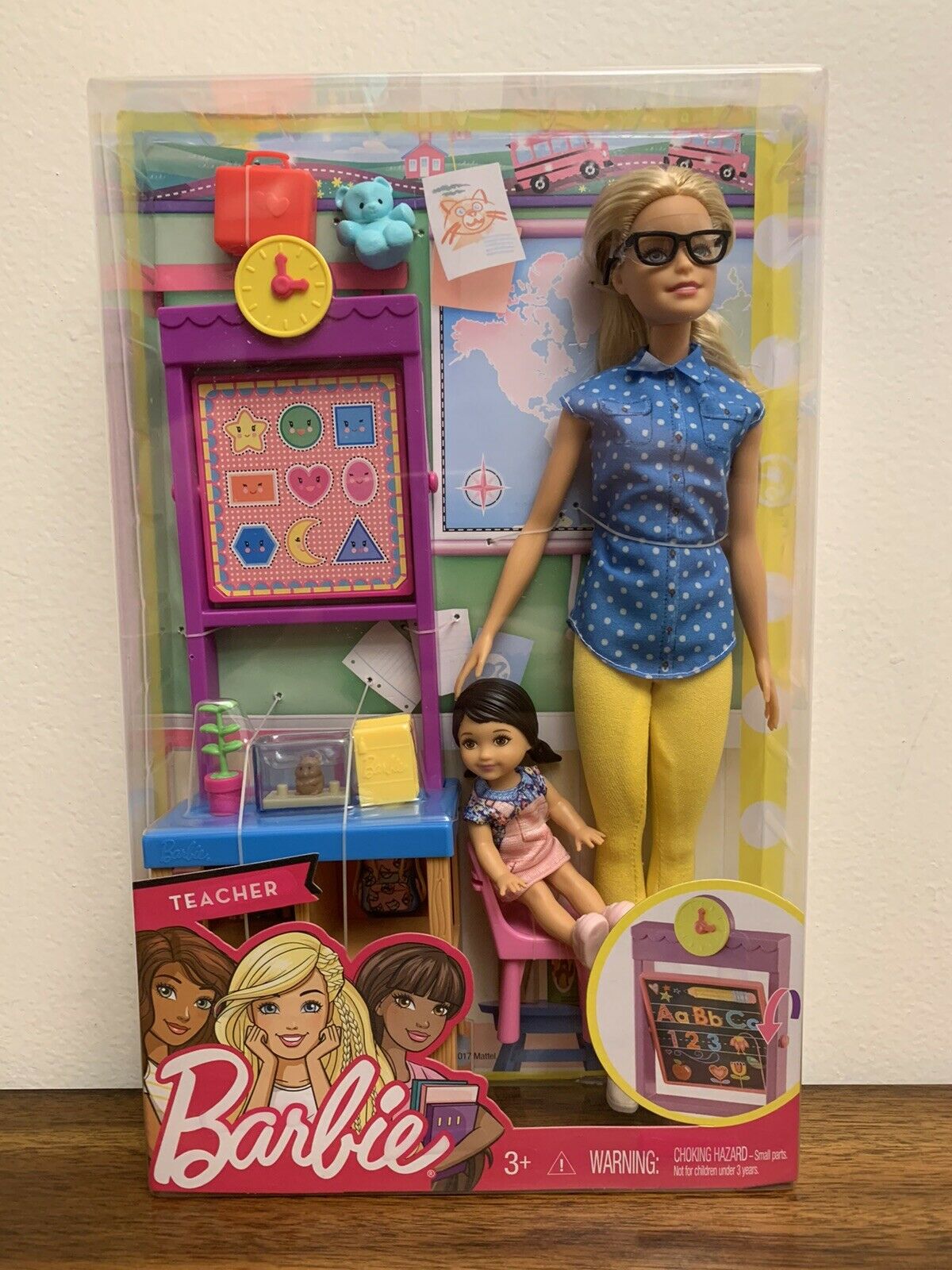 Careers Barbie Teacher Doll & Playset~mattel