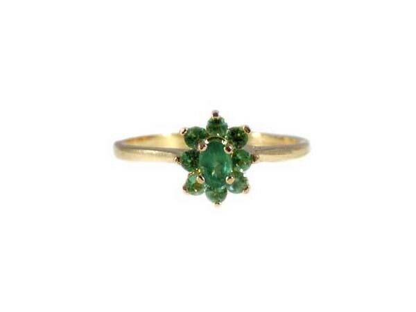 Alexandrite Ring 14kt Gold 2/3ct Russian 19thc Antique Natural Real Color-change